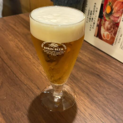 うまみ　セット生ビール